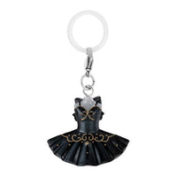 Ballet motif mejirushi accessory [5.Tutu dress (black)]