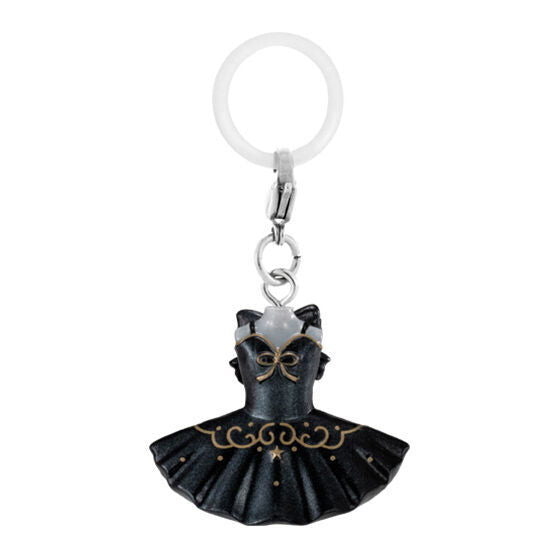 Ballet motif mejirushi accessory [5.Tutu dress (black)]
