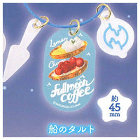 Full Moon Coffee triple acrylic charm [5.Ship Tart]