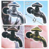 Mimisen Faucet [Assorted 4 type set (1.Silver/2.Vintage Silver/3.Antique Gold/4.Bronze)]