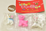 Nakayoshi Charmy-chan and cute friends Miniature Collection [5.Type 5 Animal A Bear, Rabbit, Elephant]