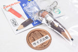 Pencil Mejirushi Charm [3.Pencil with eraser (brown)]