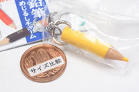 Pencil Mejirushi Charm [4.Colored pencil (yellow)]