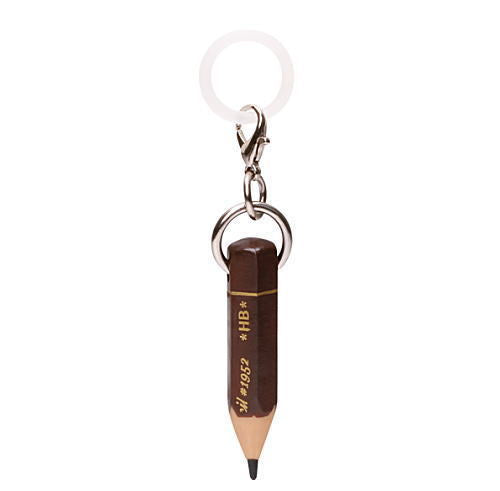 Pencil Mejirushi Charm [6.Pencil (brown)]