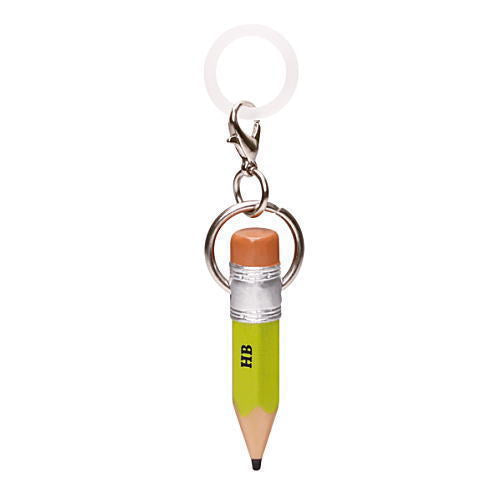 Pencil Mejirushi Charm [7.Pencil with eraser (green)]