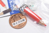 Pencil Mejirushi Charm [10.Colored pencil (red)]