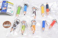 Pencil Mejirushi Charm [All 10 type set (Full Complete)]