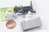 Walking cat Part.2 [3.Black (Socks) & Concrete Block]