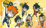 Haikyu!! x MIKASA Character Rubber Collection [All 6 type set (Full Complete)]