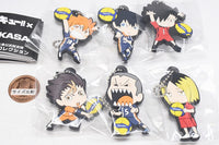 Haikyu!! x MIKASA Character Rubber Collection [All 6 type set (Full Complete)]