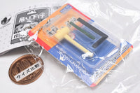 Hanging tool mascot Part.2 [5.Wooden Mallet and Carpenter's Ruler Set]