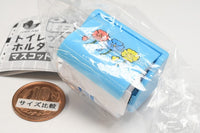 Mini toilet paper holder mascot Part.3 [1.Paper holder light blue]