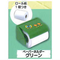 Mini toilet paper holder mascot Part.3 [3.Paper holder green]