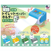Mini toilet paper holder mascot Part.3 [All 5 type set(Full Complete)]