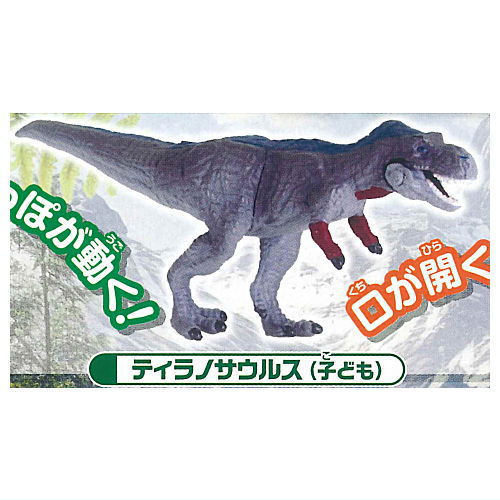Capsule ANIA Dinosaurs and ancient creatures New Edition [1.Tyrannosaurus (child)]