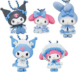 My Melody Kuromi Sweet Lolita Mascot Light Blue Lolita ver. [All 5 type set(Full Complete)]