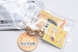 Tokyo Banana miniature keychain [5.Tokyo Banana chocolate banana cookie]