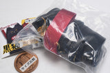Black cat odekake pouch white cat moissho [2.Petite case (black)]