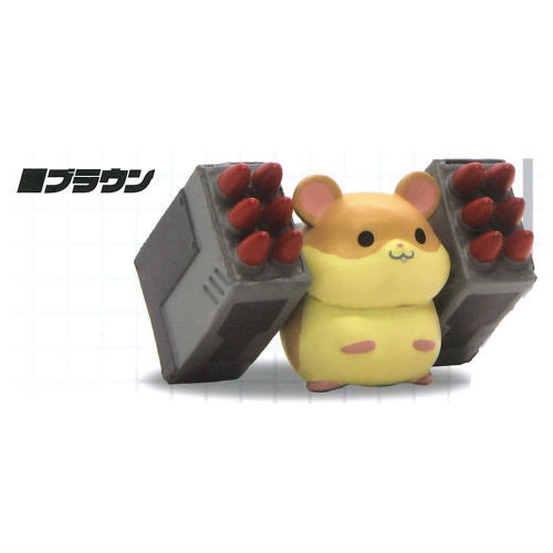 Weapons and Animals vol.2 [1.Missile Pod Hamster (Brown)]