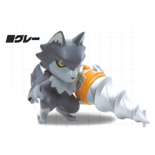 Weapons and Animals vol.2 [5.Drill Wolf (Gray)]