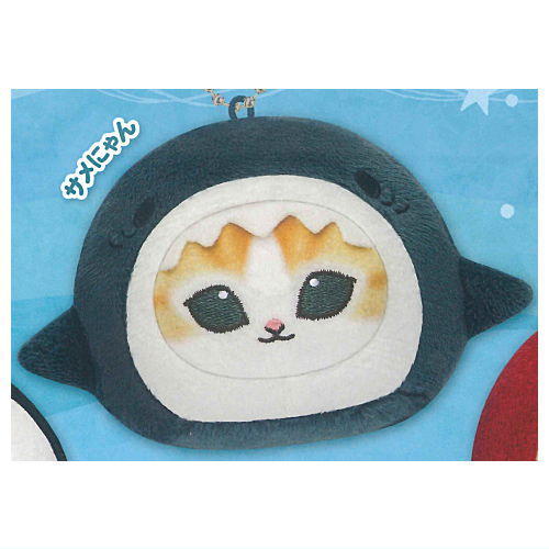 mofusand Uminoikimono nyan Face Plush [1.Sharknyan]