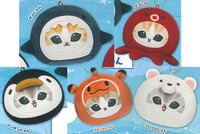 mofusand Uminoikimono nyan Face Plush [All 5 type set(Full Complete)]