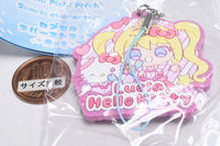 Pichi Pichi Pitch x Sanrio Characters Capsule Rubber Strap Art [1.Lucia x Hello Kitty]