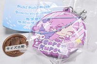 Pichi Pichi Pitch x Sanrio Characters Capsule Rubber Strap Art [4.Caren x Kuromi]
