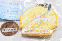 Pichi Pichi Pitch x Sanrio Characters Capsule Rubber Strap Art [6.Coco x Kogimyun]
