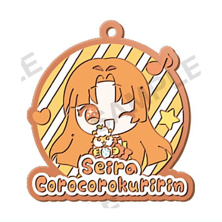 Pichi Pichi Pitch x Sanrio Characters Capsule Rubber Strap Art [8.Seira x Corocorokuririn]