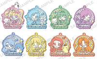 Pichi Pichi Pitch x Sanrio Characters Capsule Rubber Strap Art [All 8 type set(Full Complete)]