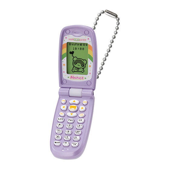 Mail Keitai Melpetit Miniature Charm New Color [2.Mail Keitai Melpetit Nshot Berry Purple]