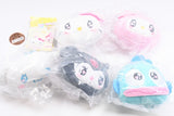 Sanrio Characters narashite pippi! Oto ga naru mascot plush toy with emo-kyun design [All 5 type set (Full Complete)]