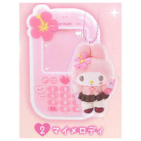 Sanrio Characters Acrylic Charm with Case, Tokimeki Heisei Kogyaru Design [2.My Melody ]