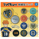 Haikyu!! Embroidered Badge [All 8 type set(Full Complete)]
