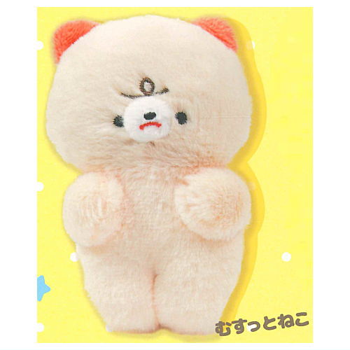 Musutto-chan Plush Keychain [3.Musutto Cat]