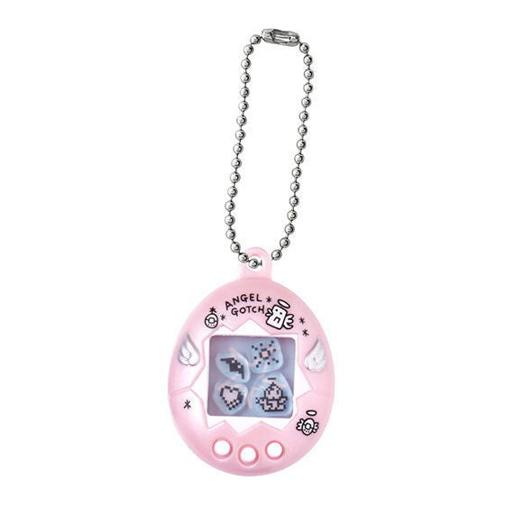 Tamagotchi Shakashaka Charm Collection [1.Tamagotchi Angel Pearl Pink (Chestnut Angel)]