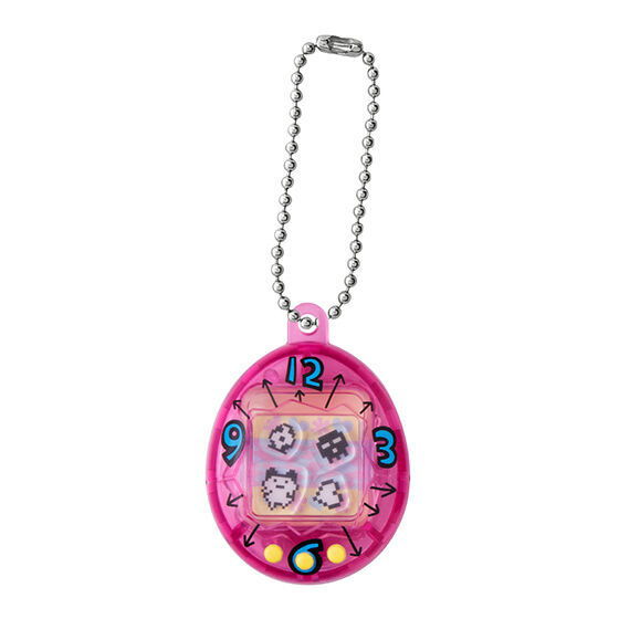 Tamagotchi Shakashaka Charm Collection [6.Tamagotchi Clear Pink (Mametchi)]