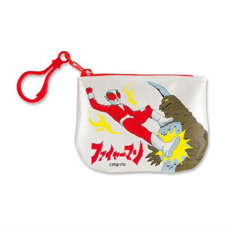 Time Travel Series Tsuburaya Productions Tokusatsu Heroes [4.Fireman Coin Purse]