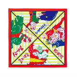 Time Travel Series Tsuburaya Productions Tokusatsu Heroes [6.Heroe Daishuketsu Handkerchief]