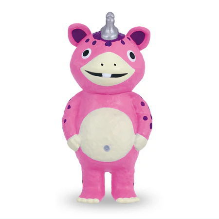 Kaiju Booska Sofubi Ball Chain Mascot [1.Retro Pink]