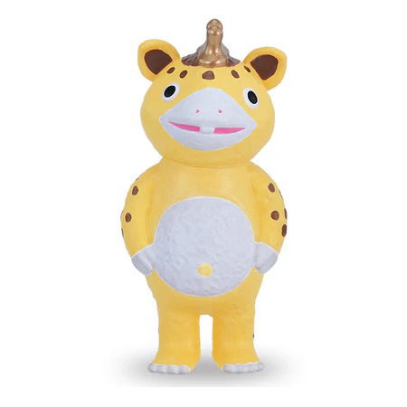 Kaiju Booska Sofubi Ball Chain Mascot [3.Custard Yellow]