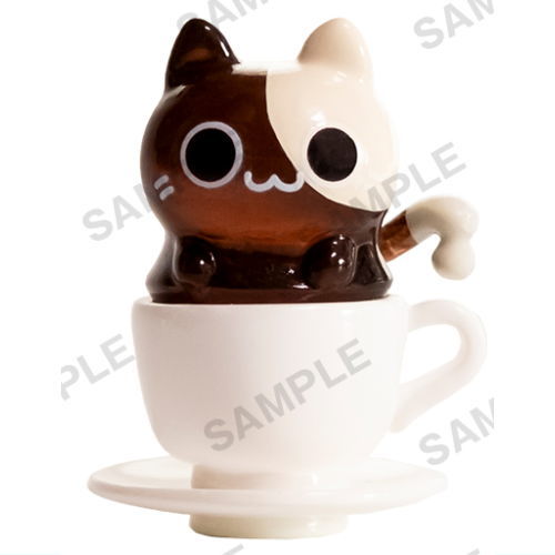 TAMA-KYU NeCoffee Collection figure [1.Cream]