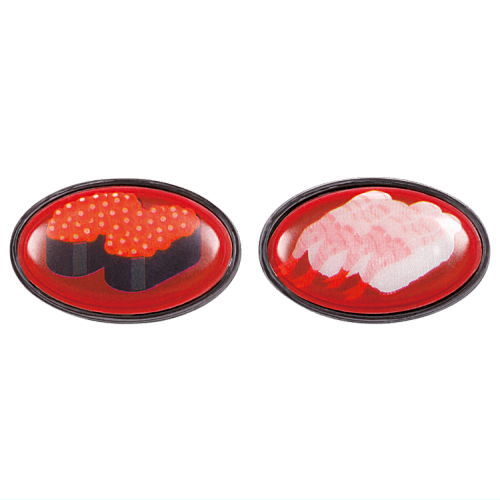 Kaitenzushi Spoke Reflector [3.Salmon roe & Sweet shrimp set]