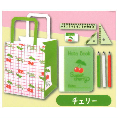 Shimojima Miniature Stationery Set [5.Cherry]