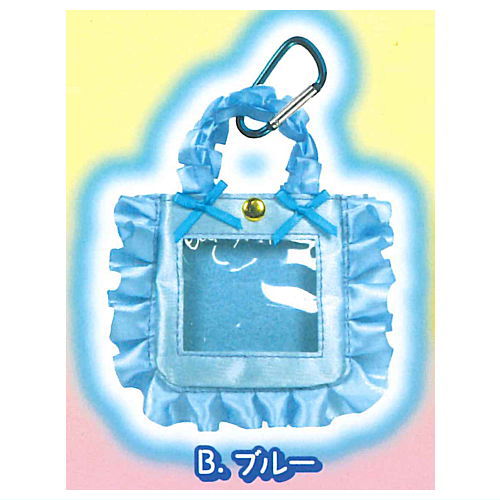 Really usable! Miniature Oshigoto bag mascot [2.Blue]