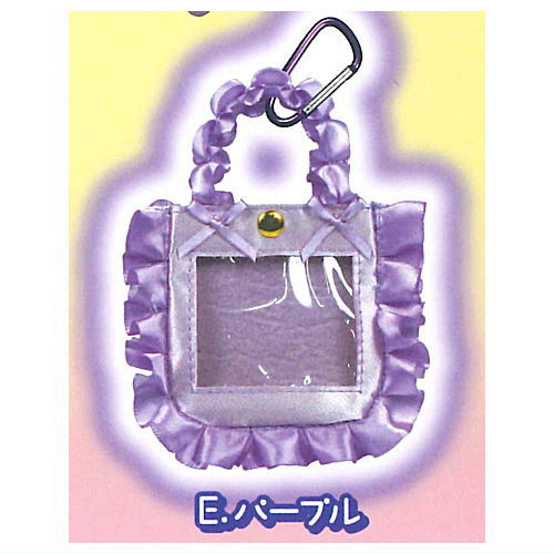 Really usable! Miniature Oshigoto bag mascot [5.Purple]