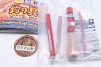 Die-cast Mini mini fishing tackle mascot vol.8 [3.Rod (red)]