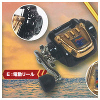 Die-cast Mini mini fishing tackle mascot vol.8 [5.Electric reel]