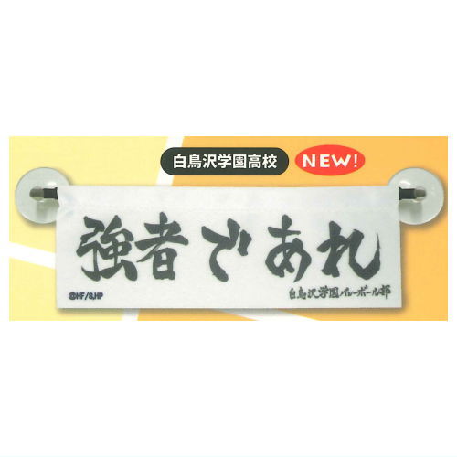 Haikyu!! Anywhere Mini Banner vol.1.5 [5.Shiratorizawa Academy]